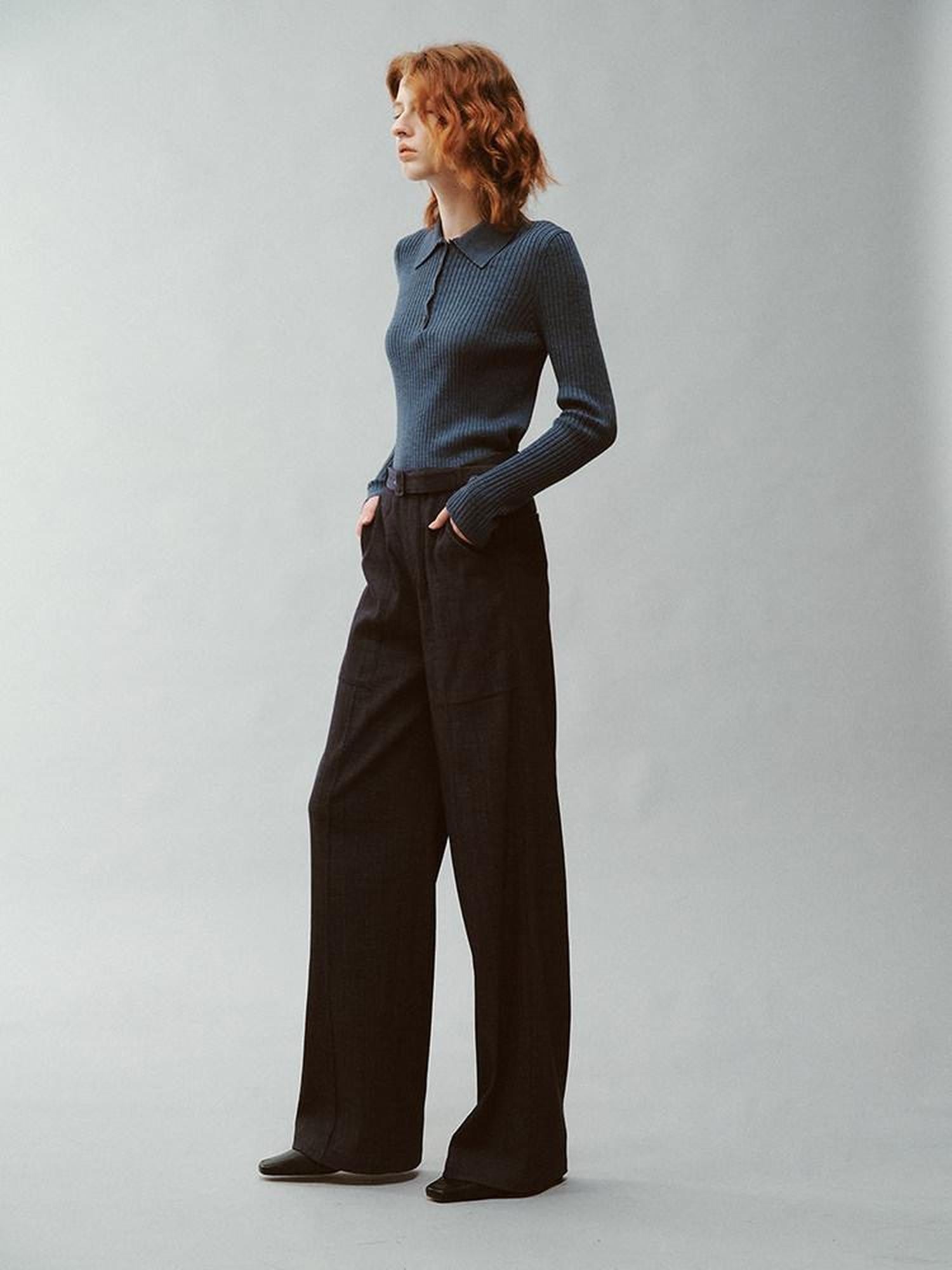 FUSSED Midnight Mist Relaxed Elongated Panel Women&