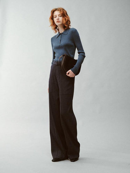 FUSSED Midnight Mist Relaxed Elongated Panel Women&