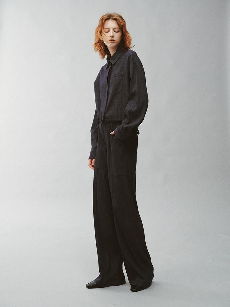 FUSSED Midnight Mist Relaxed Elongated Panel Women&