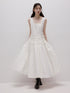 FUSSED_Mist_White_Layered_Splice_Gathered_Oversized_Hem_Women&
