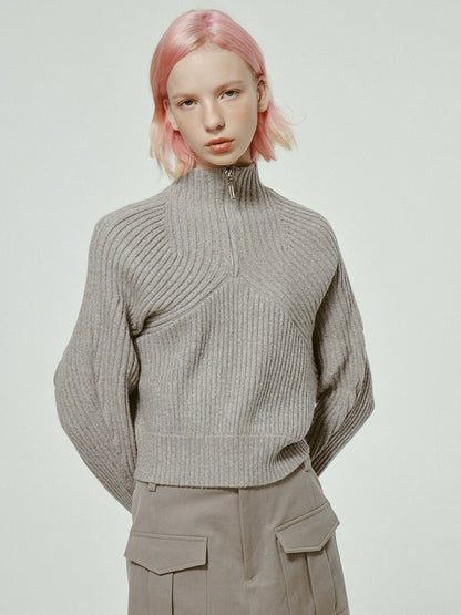 FUSSED_Mohair_Blend_High_Neck_Zip_Up_Sweater_MISSTT