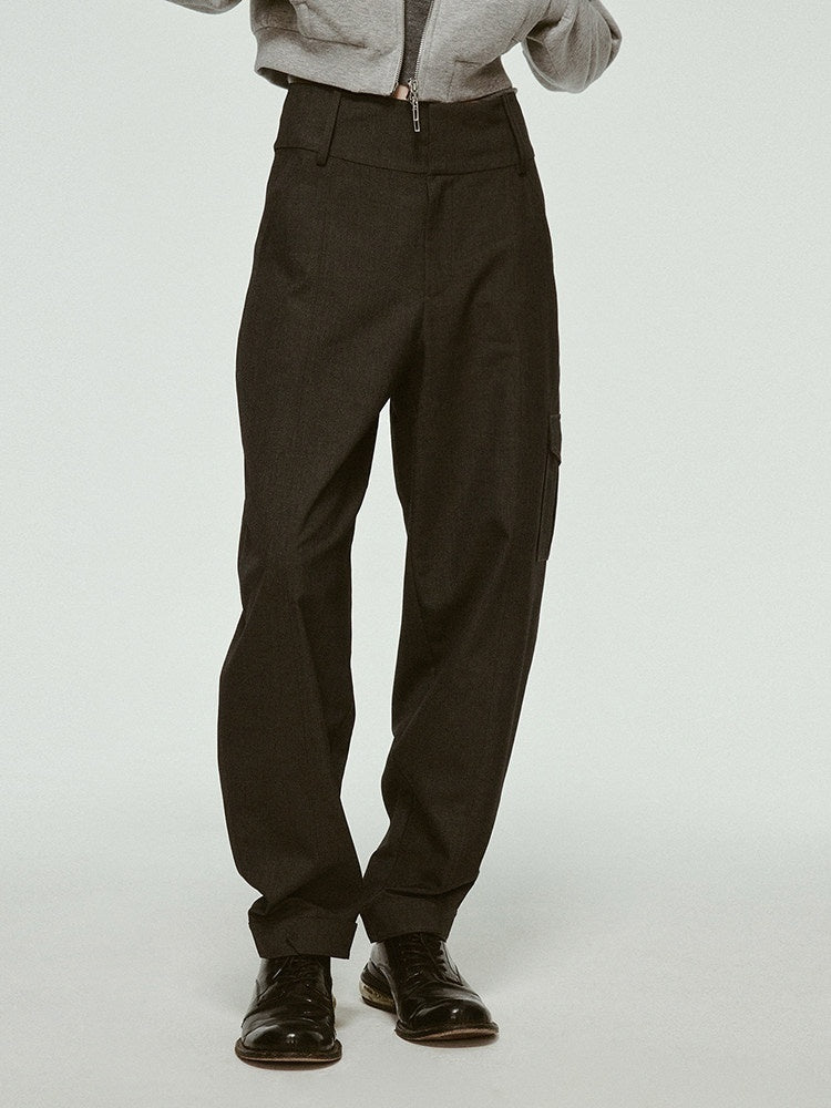 FUSSED_Moon_Mist_Gray_Androgynous_Cocoon_Shape_Women&