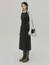 FUSSED_Norwegian_Forest_Wood_Velvet_Pine_Green_Long_Dress_MISSTT