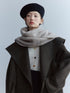 FUSSED Oatmeal Heavy Twisted Cable Patchwork Women&