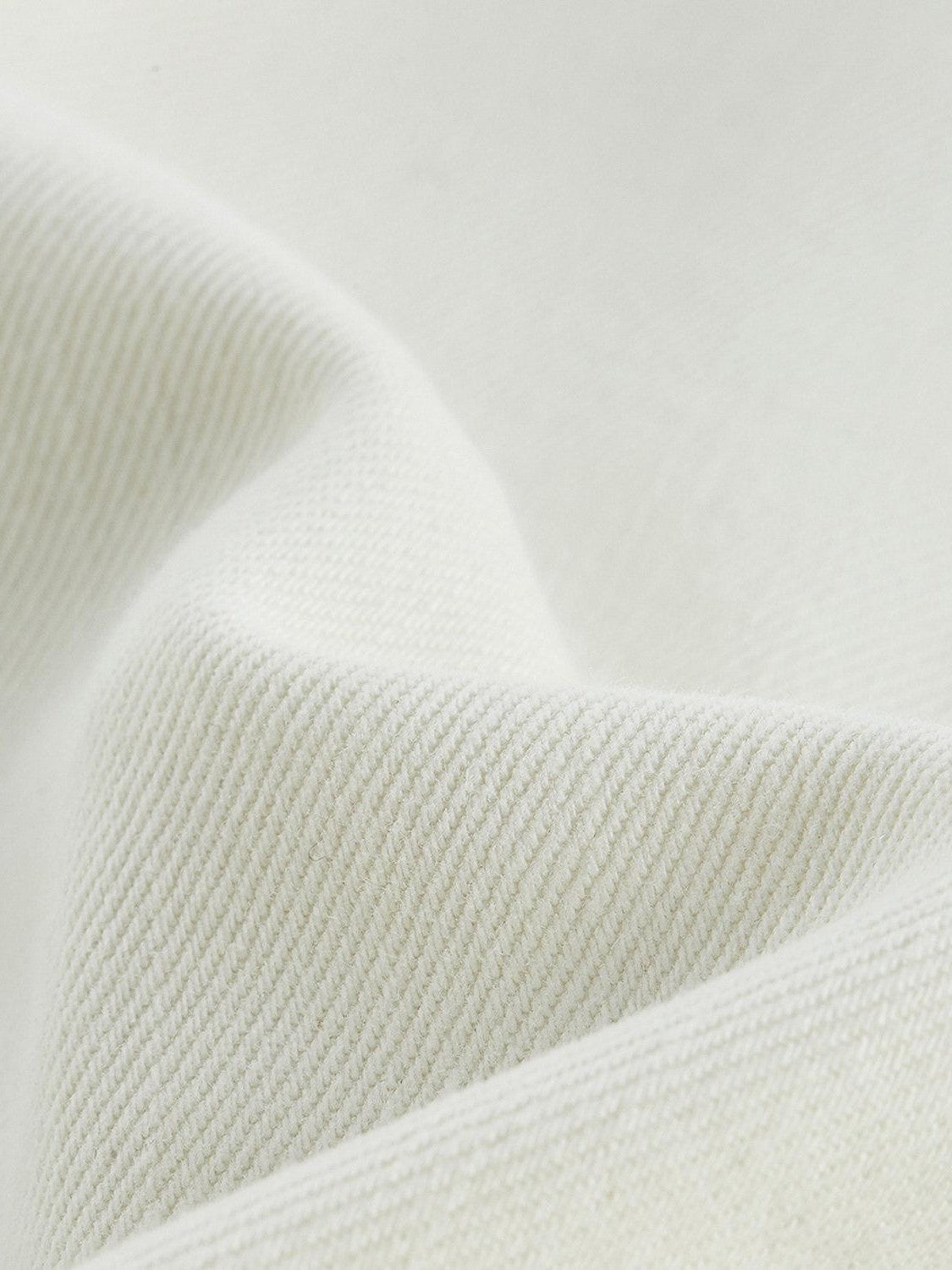FUSSED Oatmeal White 3d Structured Patchwork Women&
