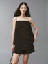 FUSSED_Obsidian_Black_Cutout_Panel_Square_Neck_Women&