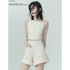FUSSED_Off_White_Pleated_Texture_Women&