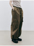 FUSSED_Olive_Structured_Wide_Leg_Pocket_Women&