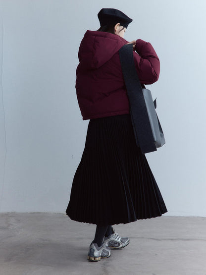 FUSSED Origami Raised Pleats Panelled Mixed Fabric Women&