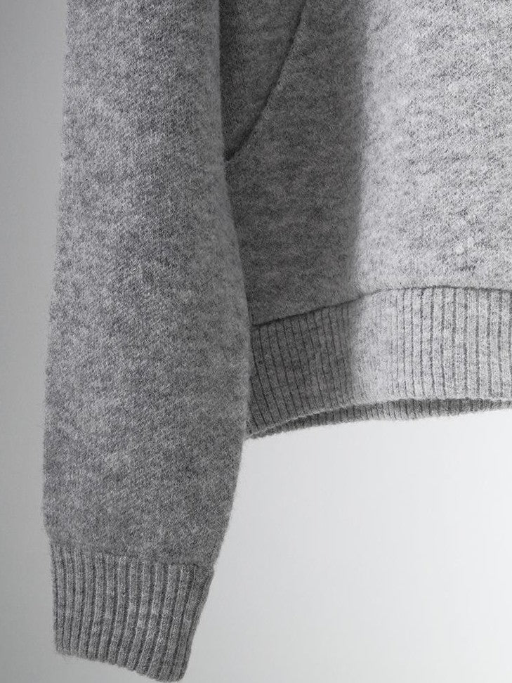 FUSSED Oversized Open Knit Wool Blend Women&