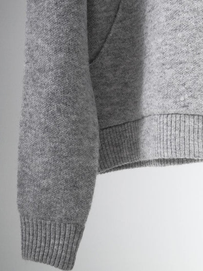 FUSSED Oversized Open Knit Wool Blend Women&