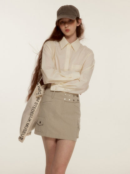 FUSSED_Pine_Gray_Utility_Tailored_Pocket_H_Silhouette_Anti_Exposure_Women&