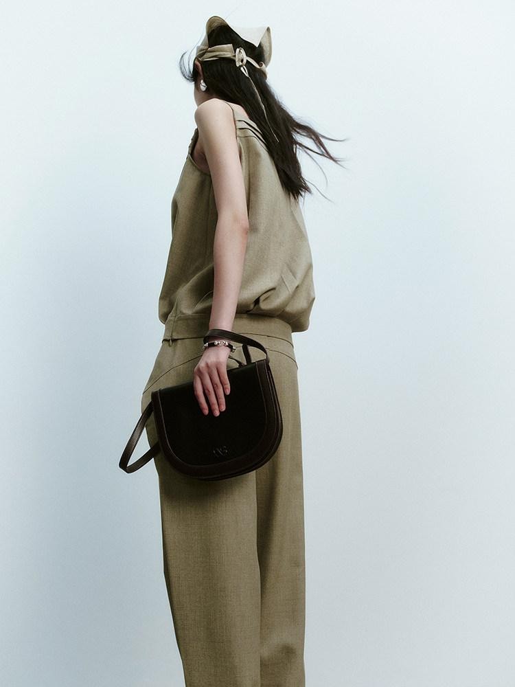 FUSSED Pine Green Street Luxury Deconstructed Cocoon Women&