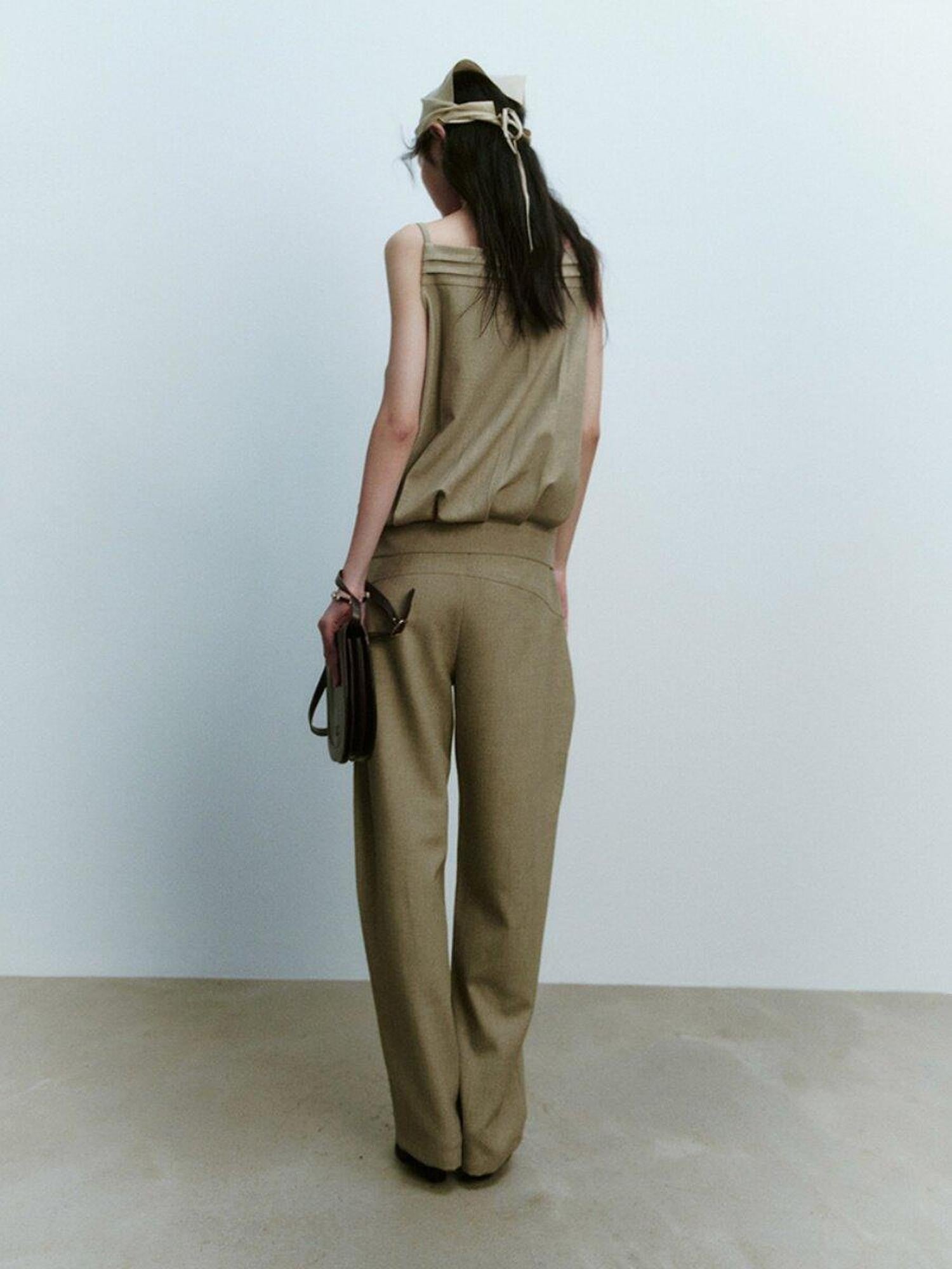 FUSSED Pine Green Street Luxury Deconstructed Cocoon Women&