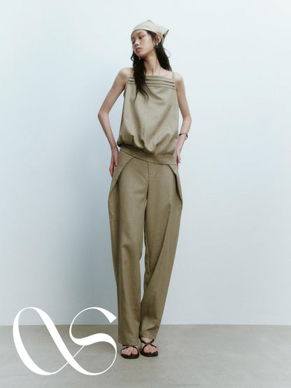 FUSSED Pine Green Street Luxury Deconstructed Cocoon Women&