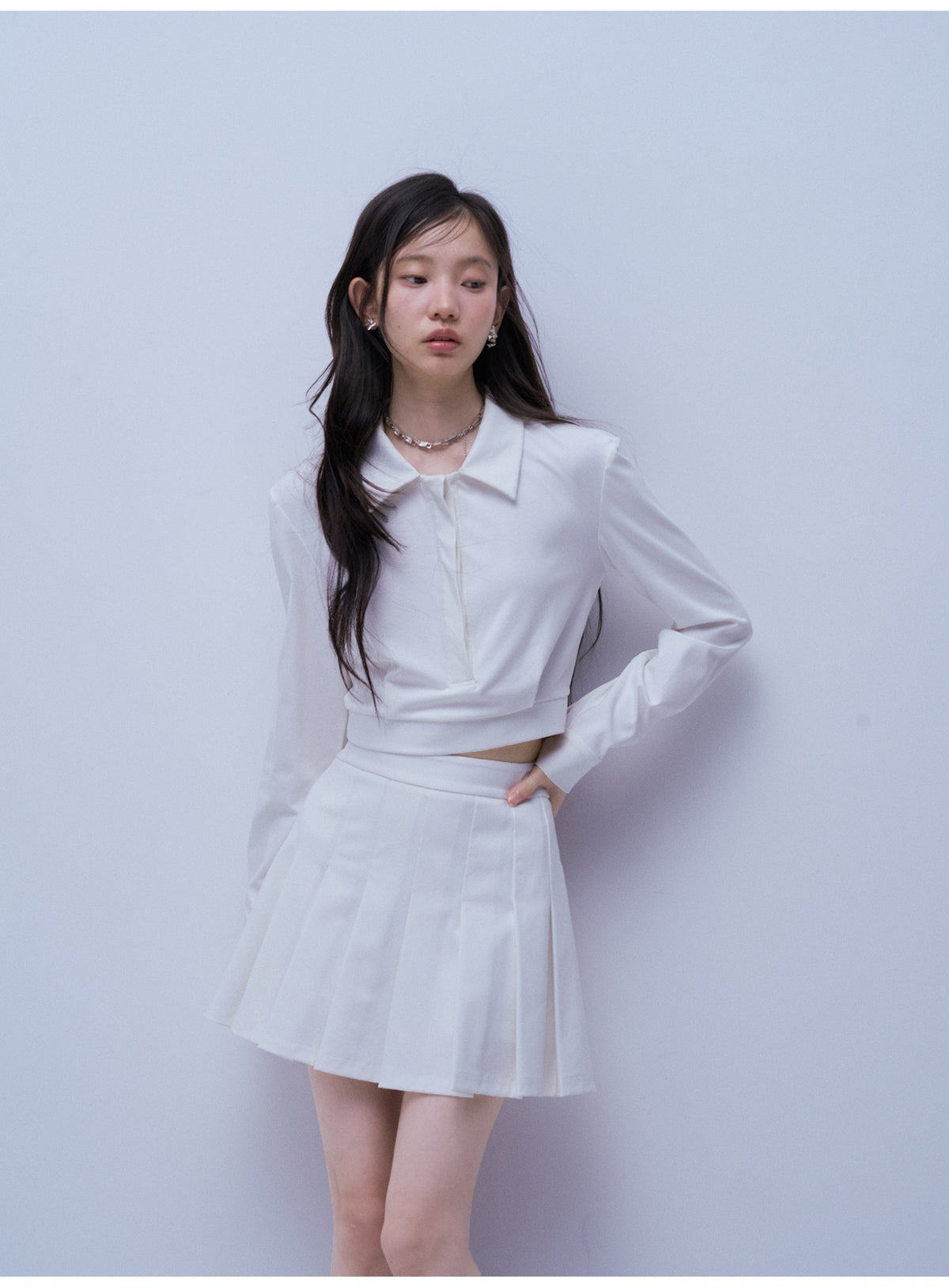 FUSSED_Pleated_Structured_Solid_Color_Women&