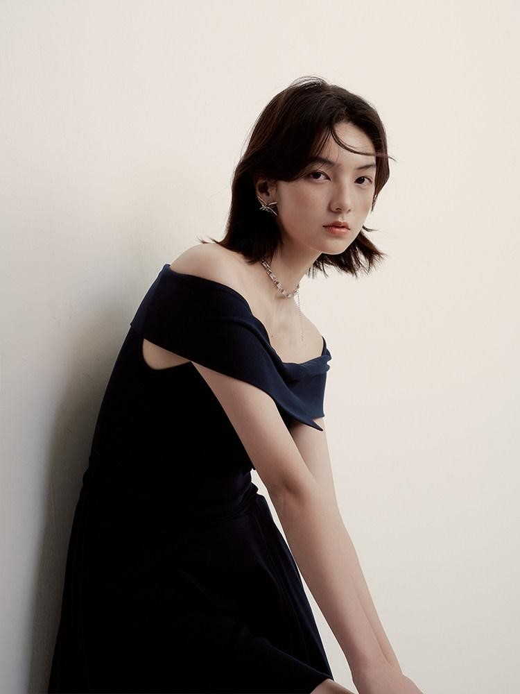FUSSED Prussian Blue Asymmetric Multiway Women&