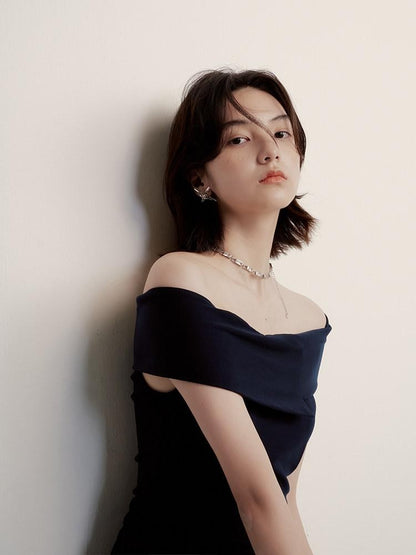 FUSSED Prussian Blue Asymmetric Multiway Women&