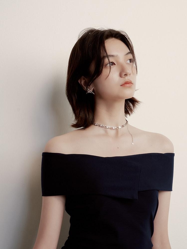 FUSSED Prussian Blue Asymmetric Multiway Women&