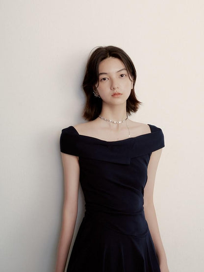FUSSED Prussian Blue Asymmetric Multiway Women&