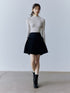 FUSSED Pure Black 3d Bow Collegiate Women&