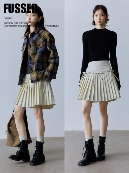 FUSSED Pure Black 3d Bow Collegiate Women&