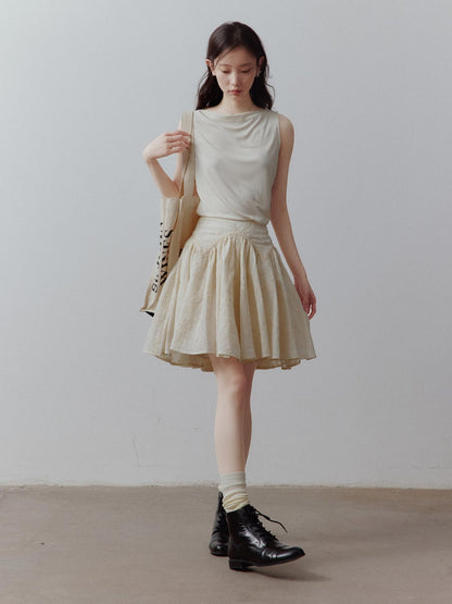 FUSSED Raw Layered Cord Embroidered Women&