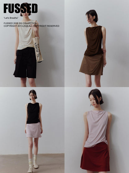 FUSSED Raw Layered Cord Embroidered Women&
