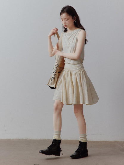 FUSSED Raw Layered Cord Embroidered Women&