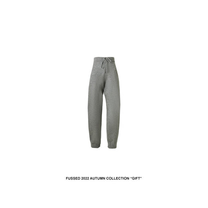 FUSSED_Rock_Gray_Green_Double_Thread_Knit_Women&