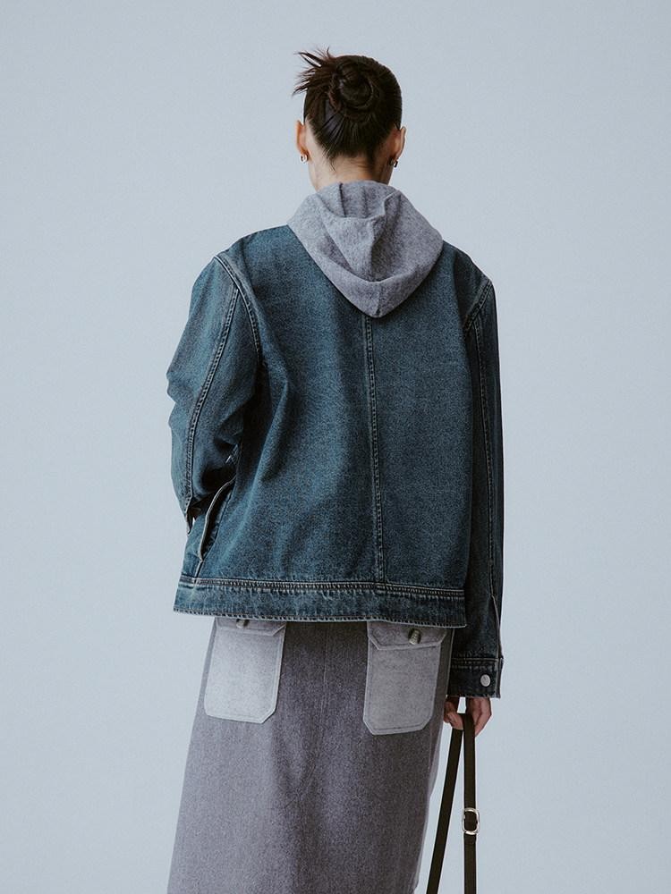 FUSSED Sea Blue Contour Detail Old Money Women&