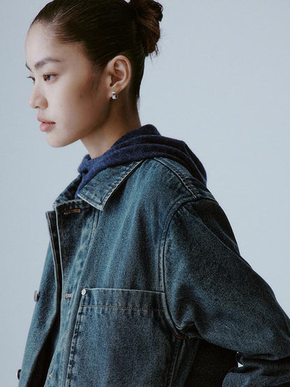 FUSSED Sea Blue Contour Detail Old Money Women&