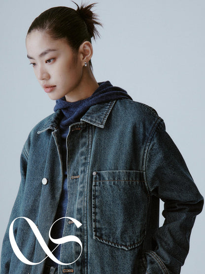 FUSSED Sea Blue Contour Detail Old Money Women&