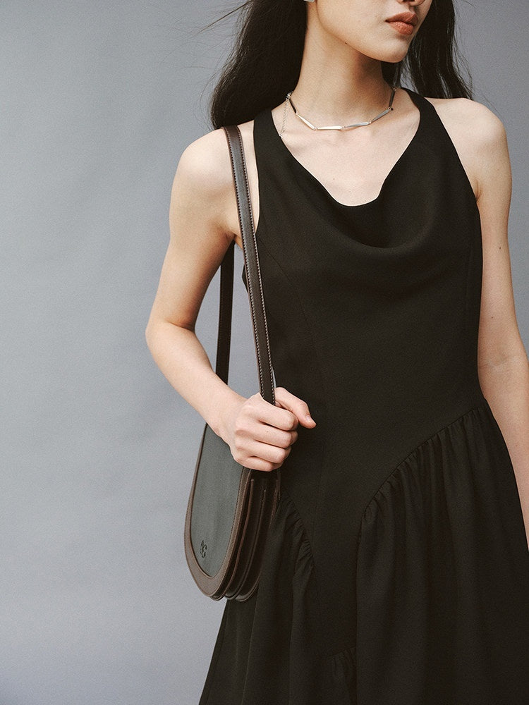 FUSSED_Serene_Black_3d_Cut_Asymmetric_Splice_Women&