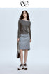 FUSSED_Snow_Grey_Water_Ripple_Tailored_Suit_A_Line_Women&