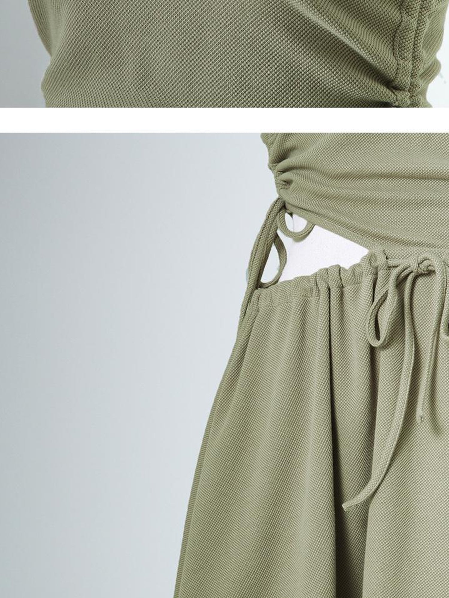 FUSSED Sporty Lime Green Cut Out Tennis Dress With Bow
