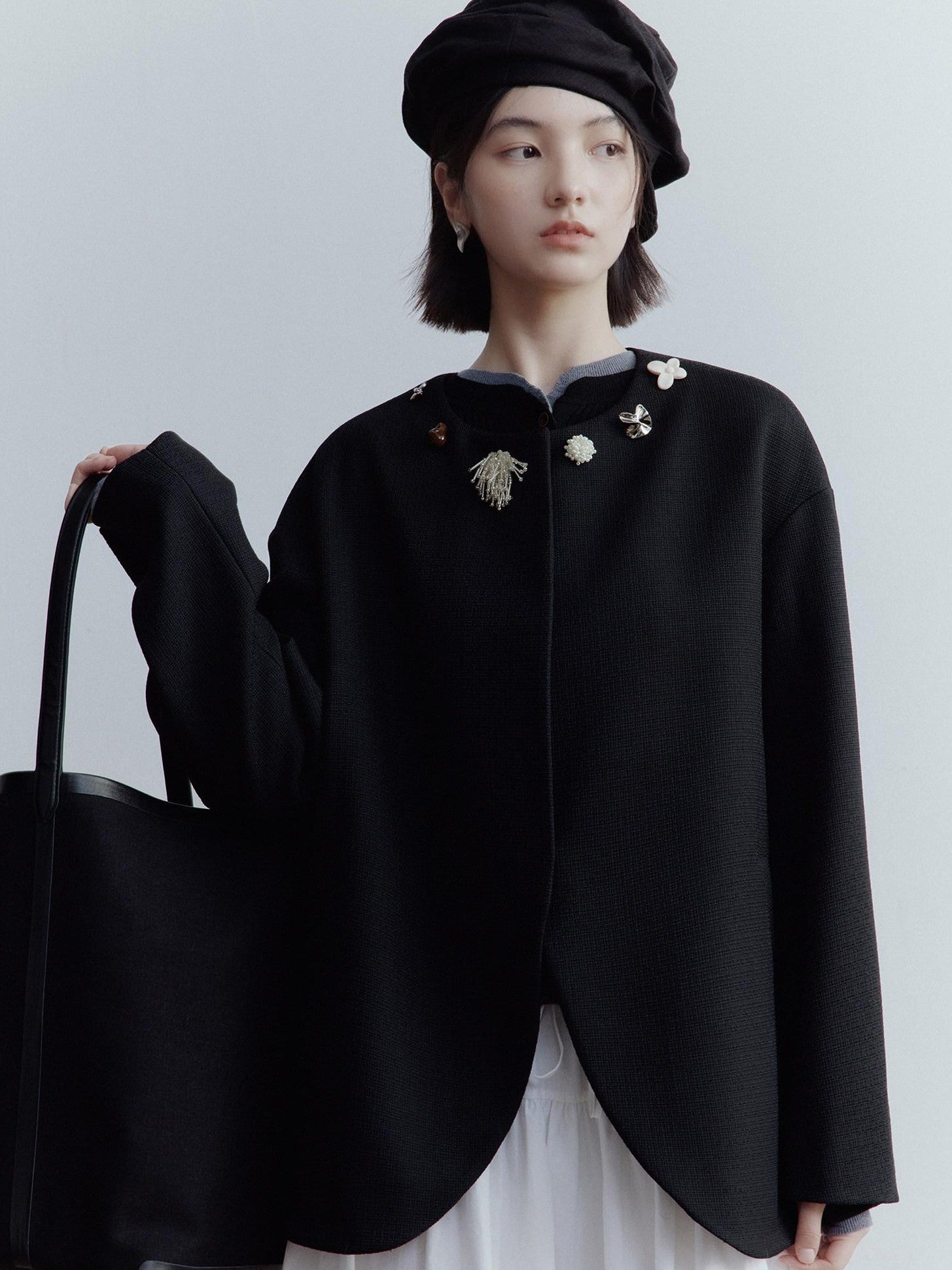 FUSSED Textured Deconstructed Patchwork Women&