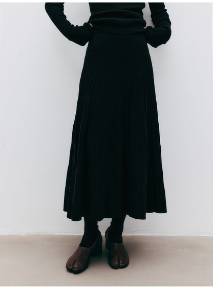 FUSSED_Textured_Wool_Blend_A_Line_Women&