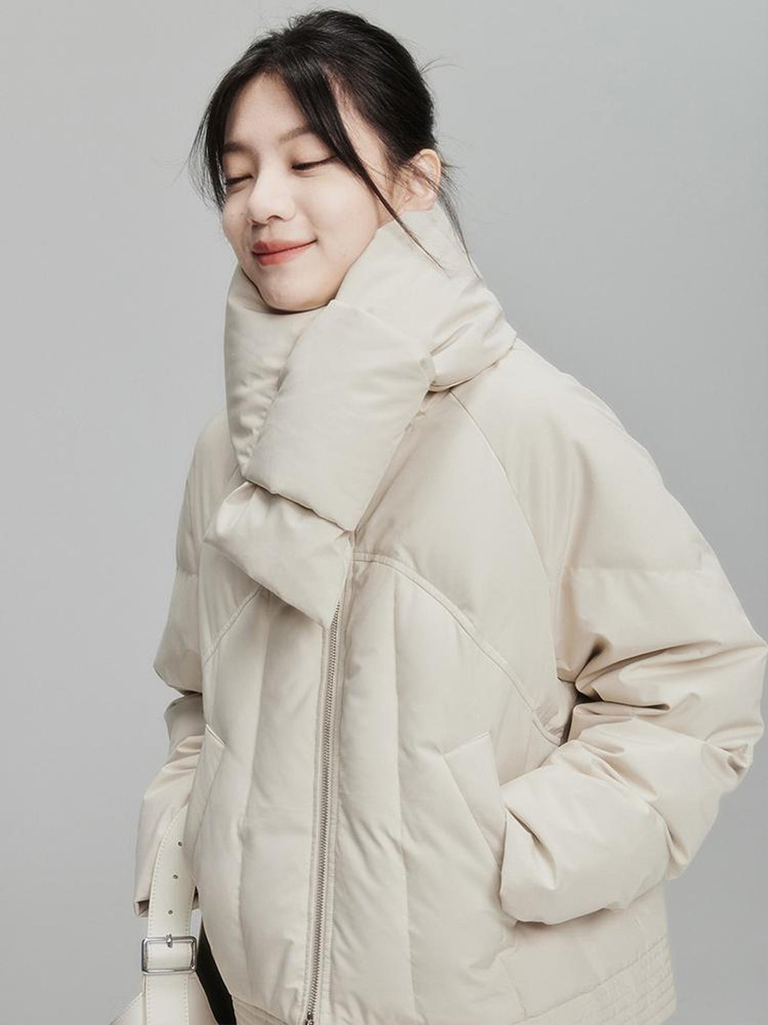 FUSSED Thermal Puff Neck Warmer With Antibacterial Water Repellent Finish