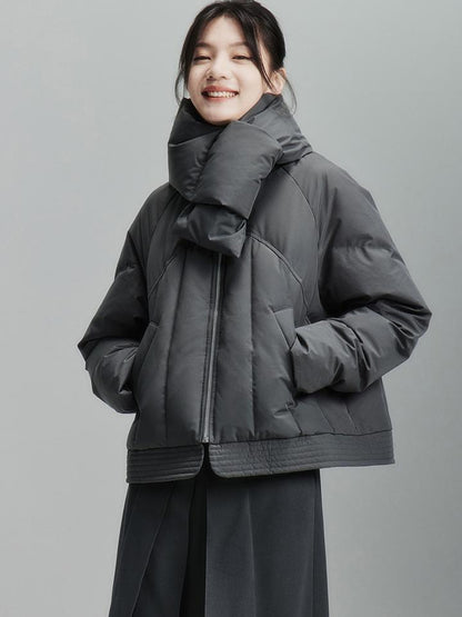 FUSSED Thermal Puff Neck Warmer With Antibacterial Water Repellent Finish