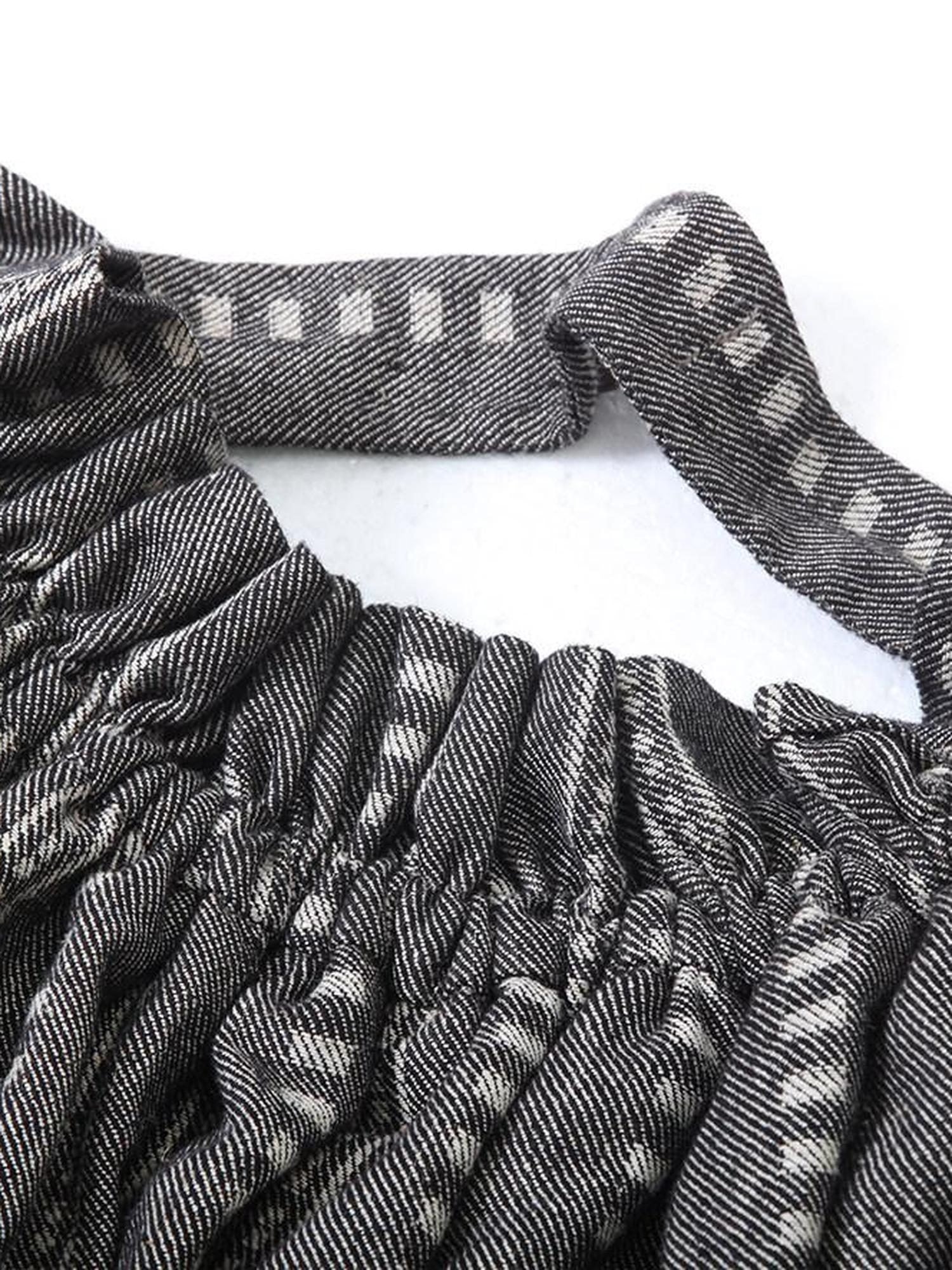 FUSSED Tie Waist Original Wide Leg For Women Natural Waist Striped Shorts