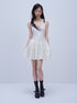 FUSSED_Tri_Color_Leather_Splice_Ruching_Low_Waist_Women&