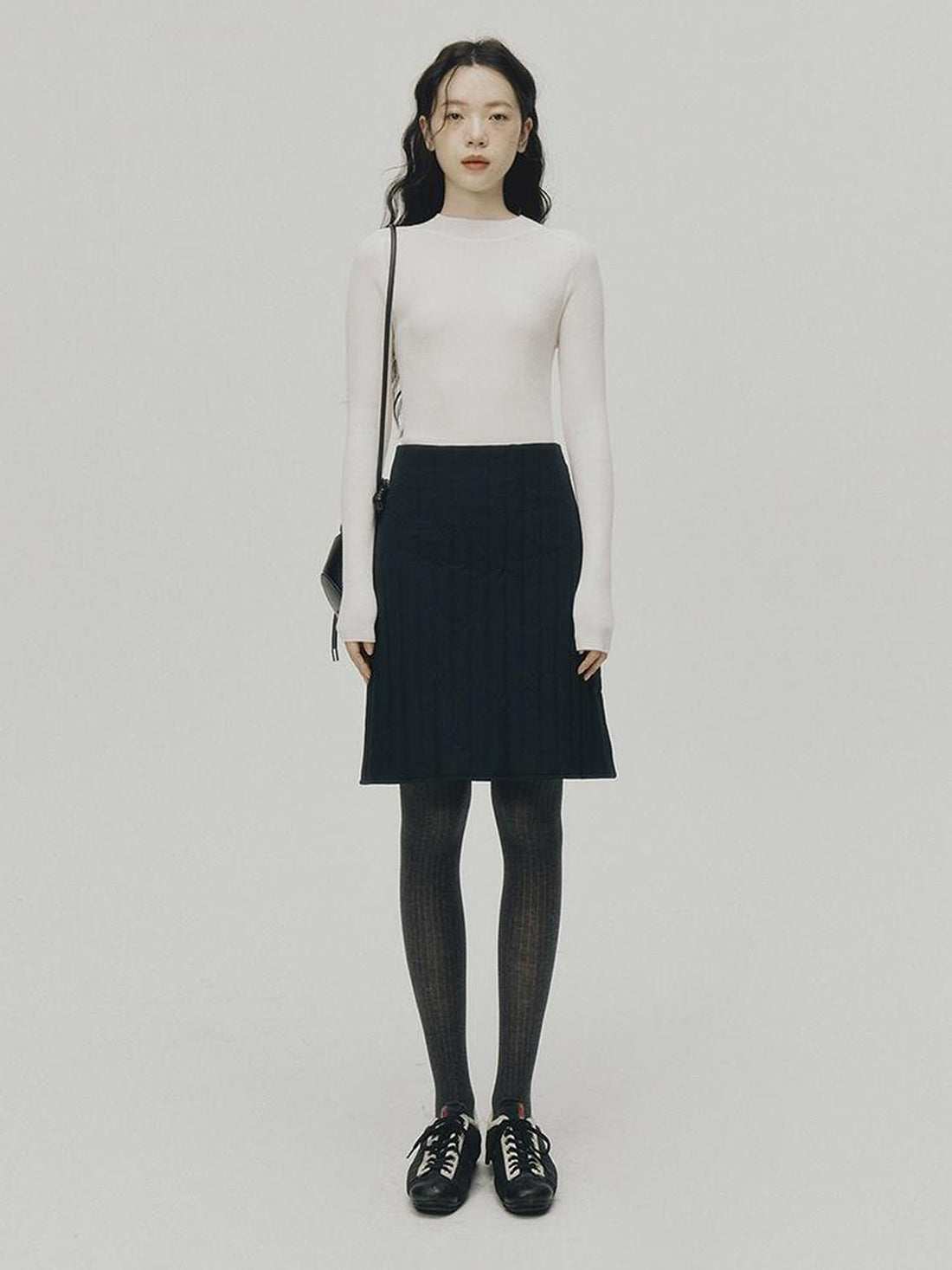 FUSSED Ultrafine Merino Ribbed Turtleneck Sweater