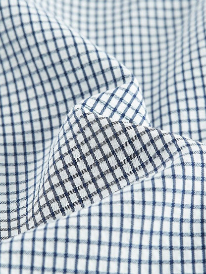 FUSSED Vichy Check Deconstructed Bud Puff Sleeve Women&