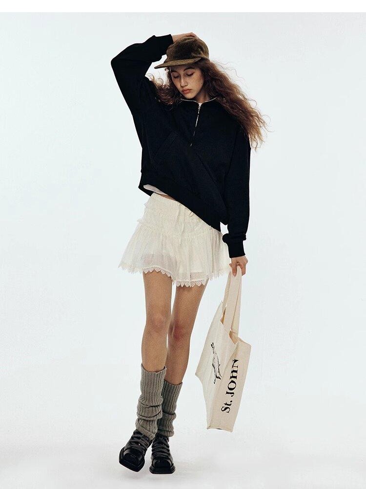 FUSSED Vintage Deconstructed Patchwork Flat Brim Women&