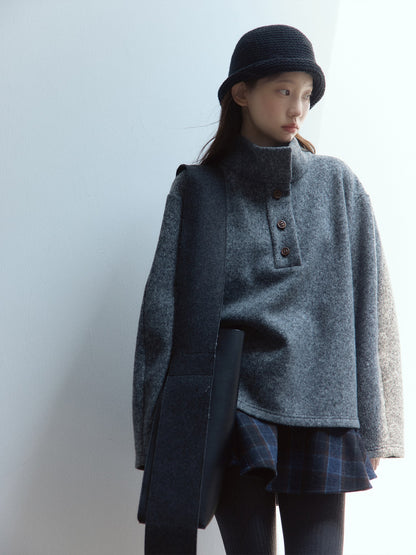 FUSSED_Vintage_Two_Tone_Handwoven_3d_Rolled_Brim_Women&