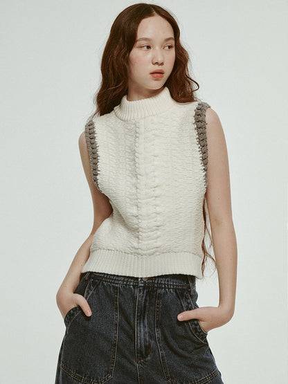 FUSSED_White_Gray_Hand_Crochet_Floral_3d_Embellished_Women&