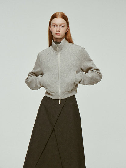 FUSSED_Wool_Blend_A_Line_Skirt_with_Layered_Design_MISSTT