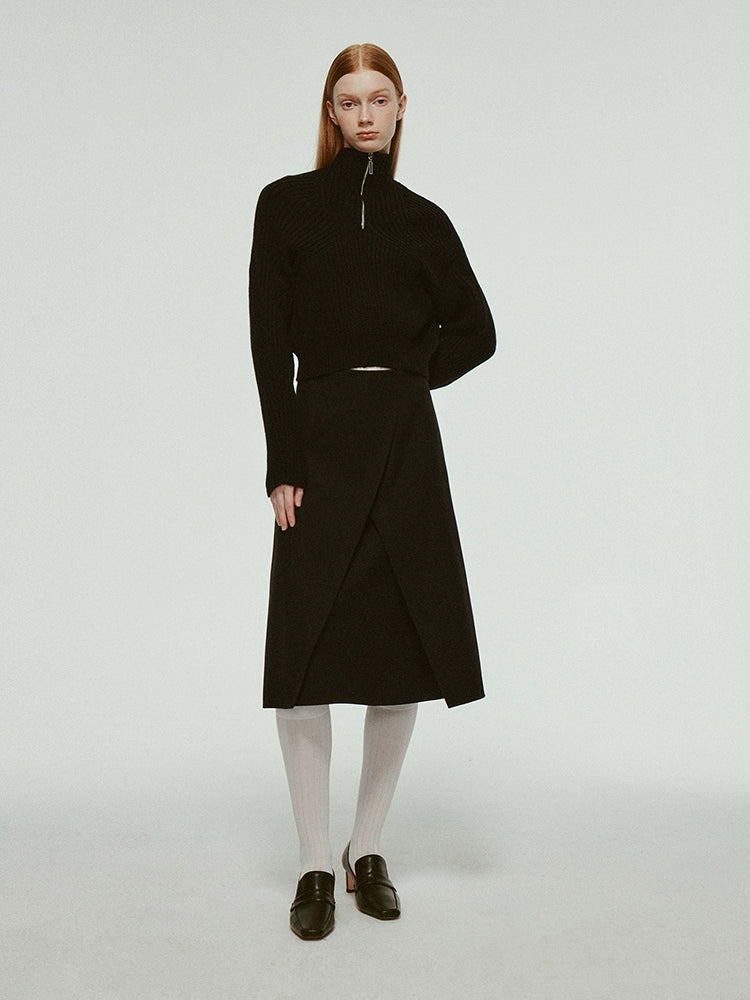 FUSSED_Wool_Blend_A_Line_Skirt_with_Layered_Design_MISSTT