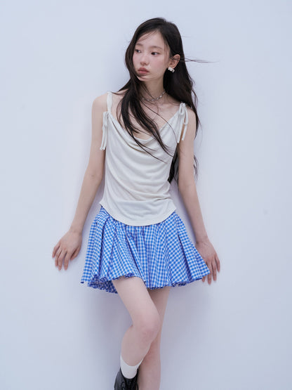 FUSSED_Yarn_Dyed_Vichy_Plaid_Layered_Women&